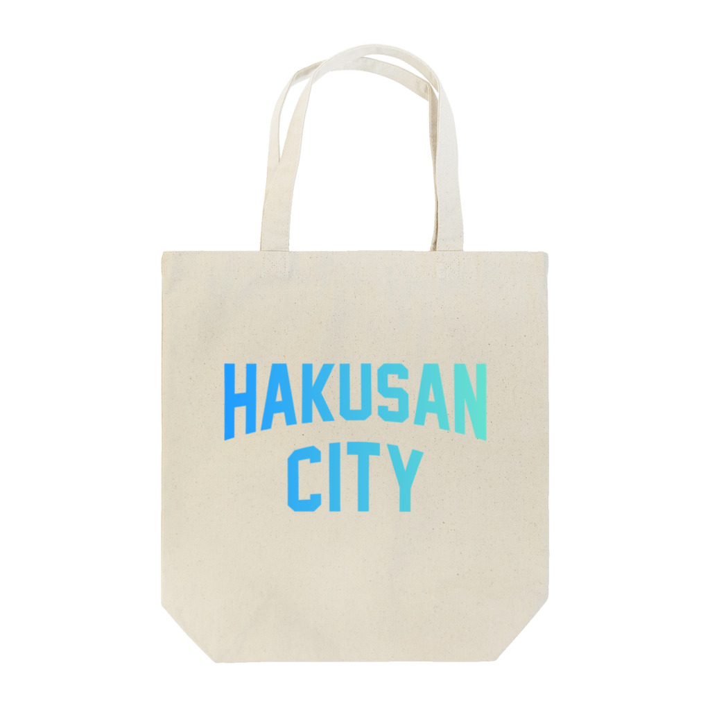 JIMOTOE Wear Local Japanの白山市 HAKUSAN CITY Tote Bag