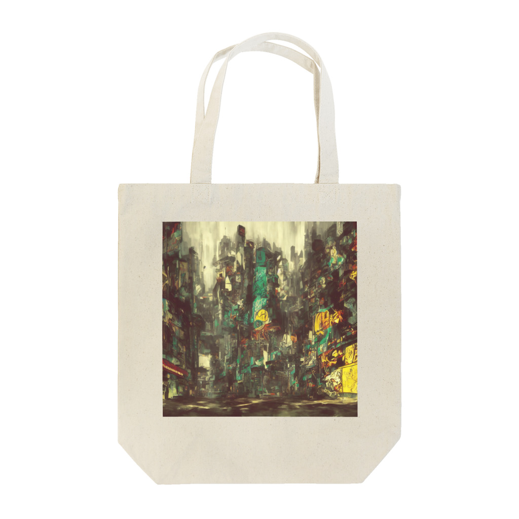 TakashiSのFuture city Tote Bag