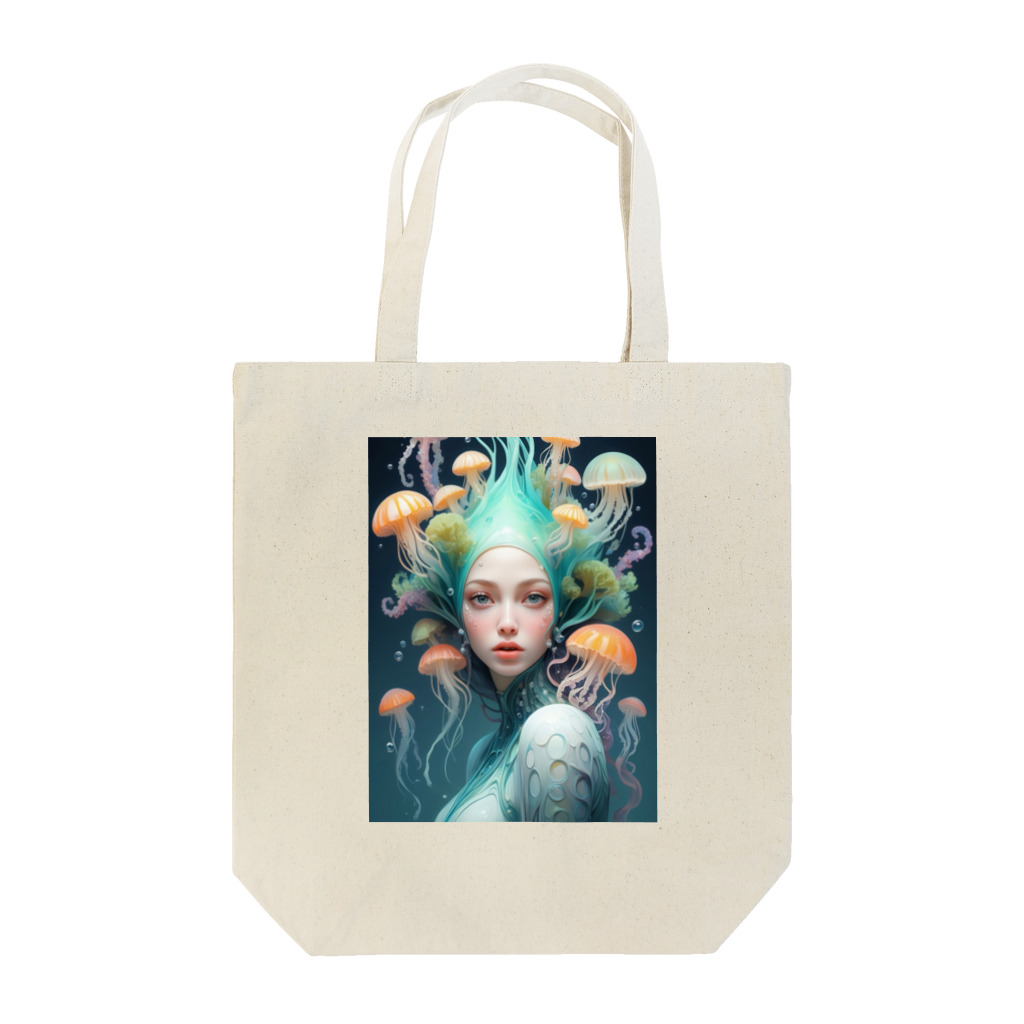 PiNK+18COMiCSのJeLLYFiSH+GiRL_00001 Tote Bag