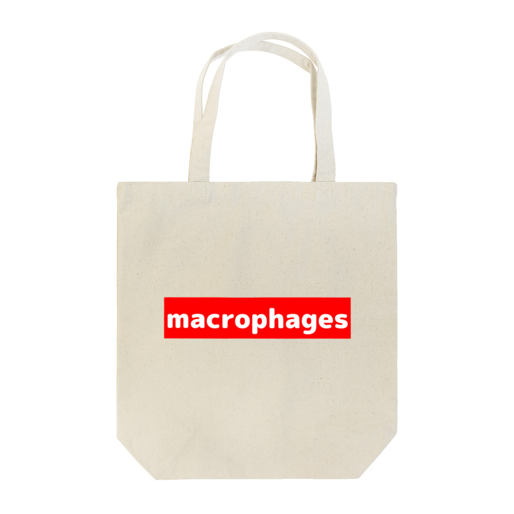 十織のお店のmacrophages トートバッグ