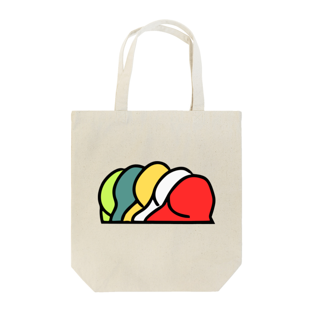 foobarのparty parrot Tote Bag