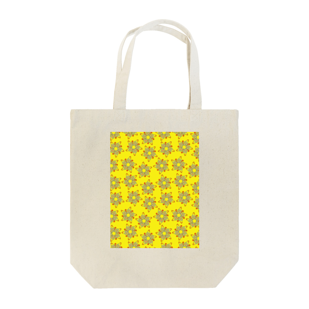 N谷スタジオのカラフルヒトデ人間（総柄） Tote Bag