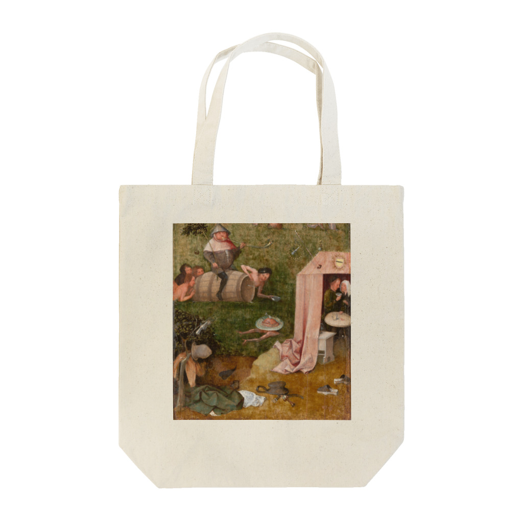 世界美術商店の大食と快楽の寓意 / Allegory of Intemperance トートバッグ