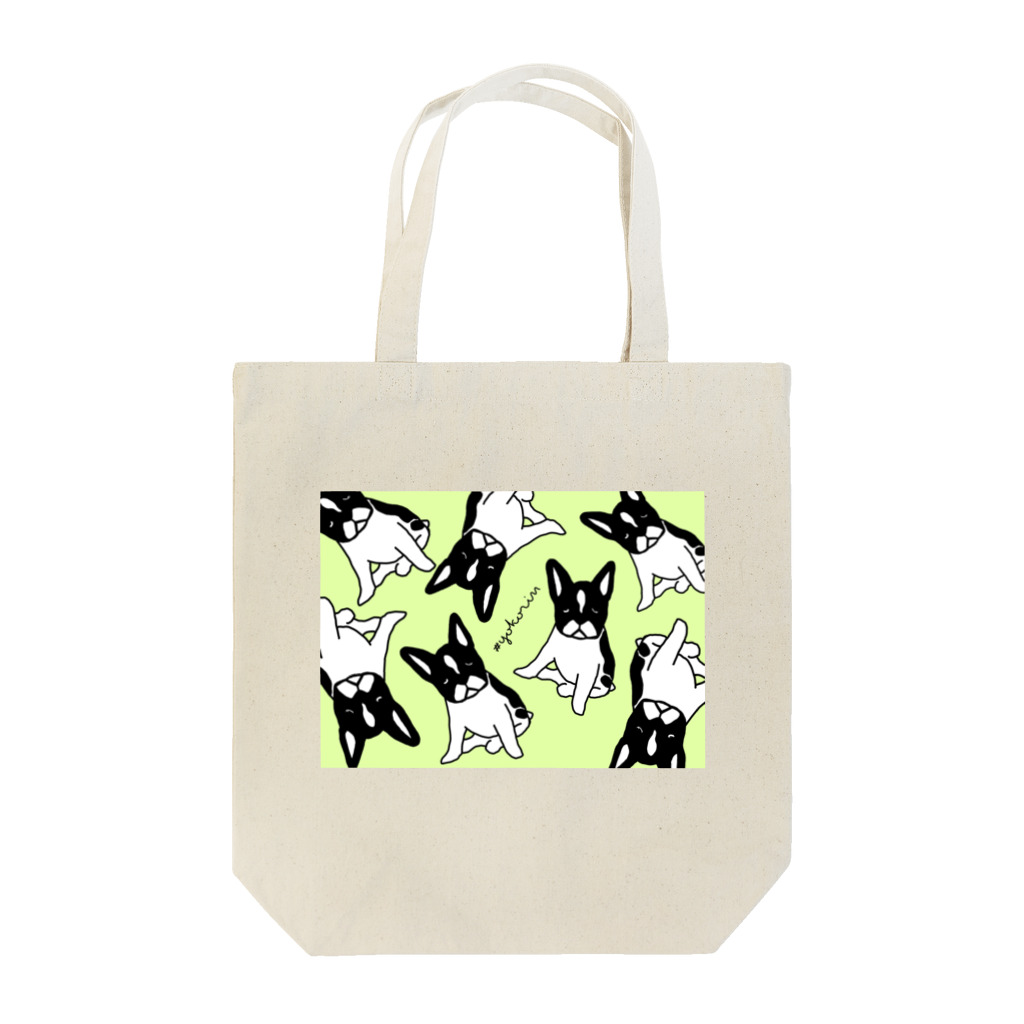 #yokorin STOREのI'M NOT A BULLDOGシリーズ3ー#yokorin Tote Bag