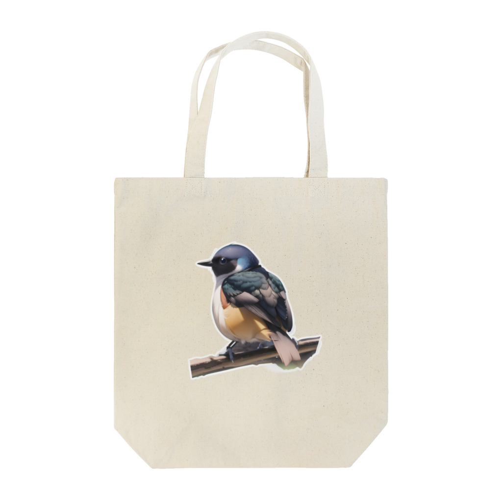 おけらの可愛らしいジョウビタキ Tote Bag