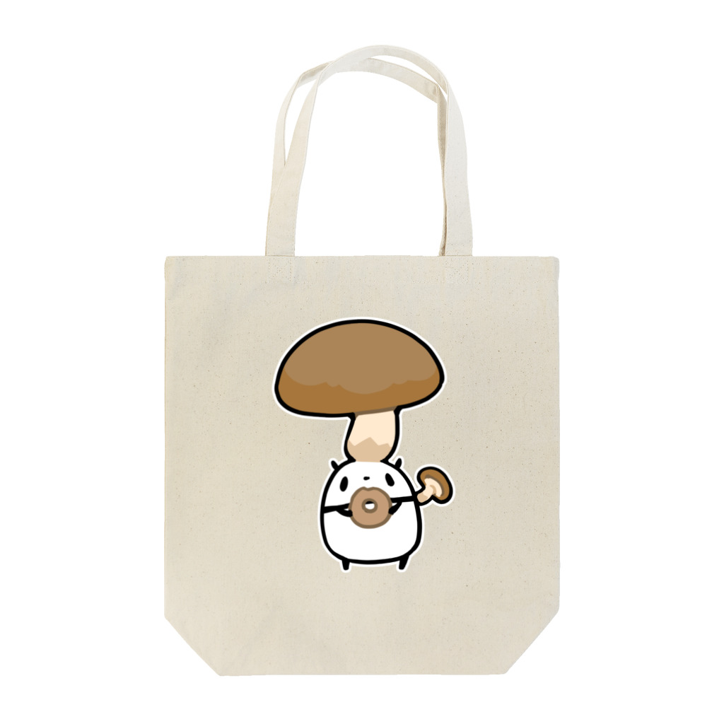 うさやのシイタケに侵食されるパンダ Tote Bag