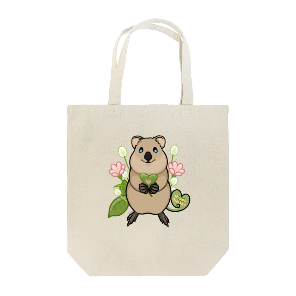 Happy Fluffy* ： 桜香*のクアッカワラビー（クオッカ） ： 2 Tote Bag