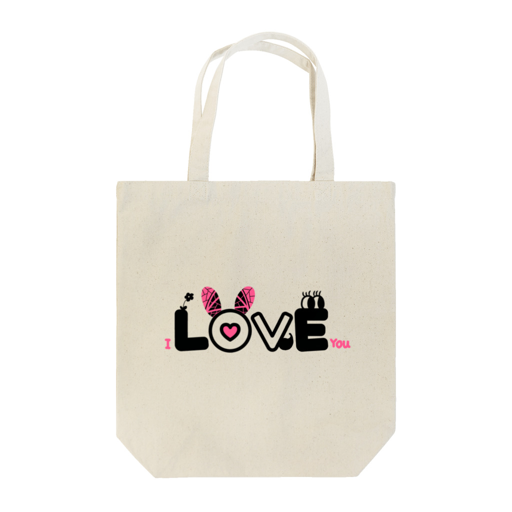 ミドリ ハナ@maro_coのi LOVE you Tote Bag