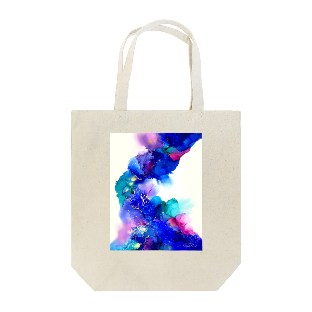 CLOVERのアルコールインクアート昇り龍 Tote Bag