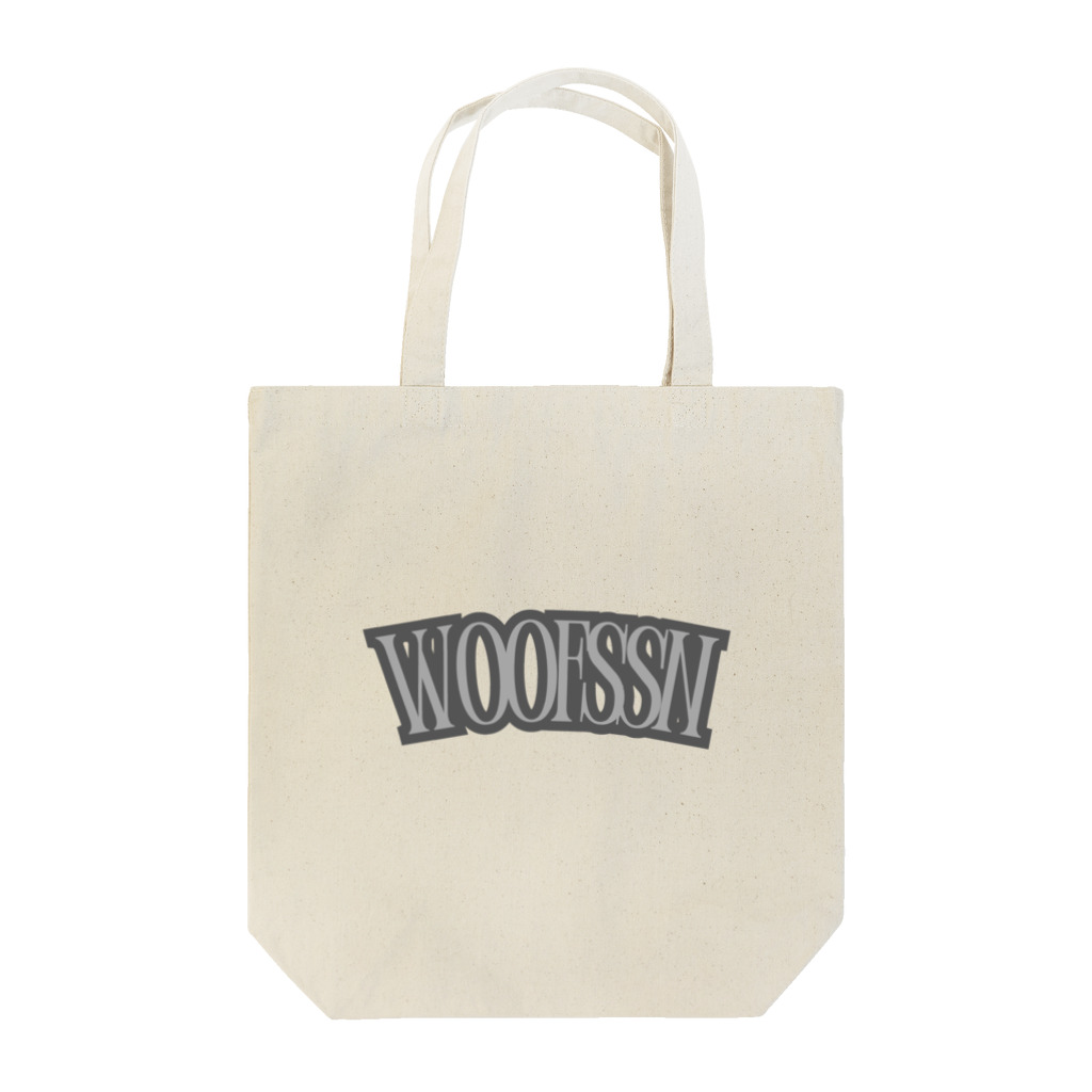 Woofssn™︎のグレー　アーチロゴ Tote Bag