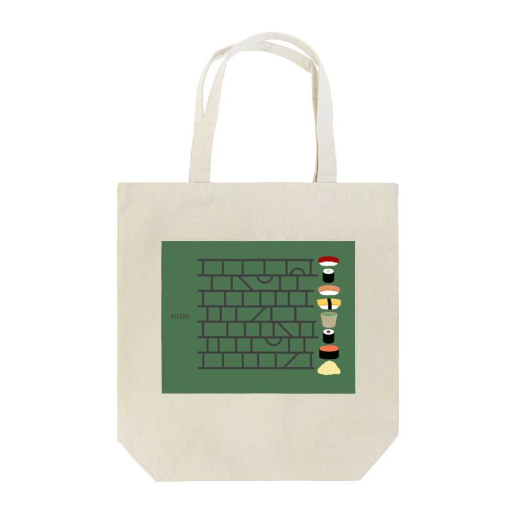 Mrs.Bean/ミセスビーンのあみだ寿司 Tote Bag