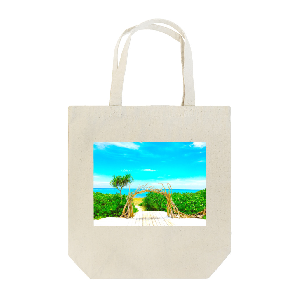 mizuphoto galleryの楽園への扉 Tote Bag