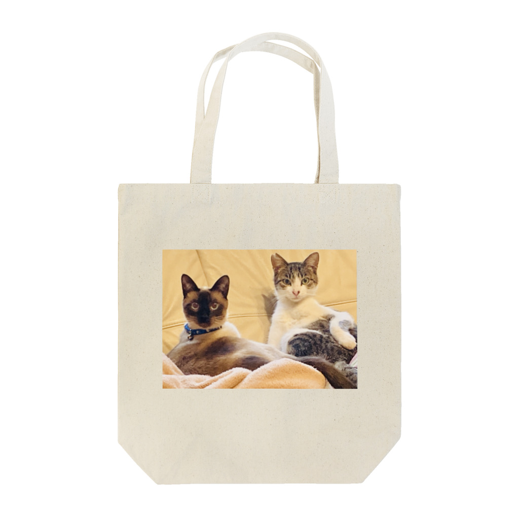 モカちゃんのモカちゃんとゴマちゃん Tote Bag