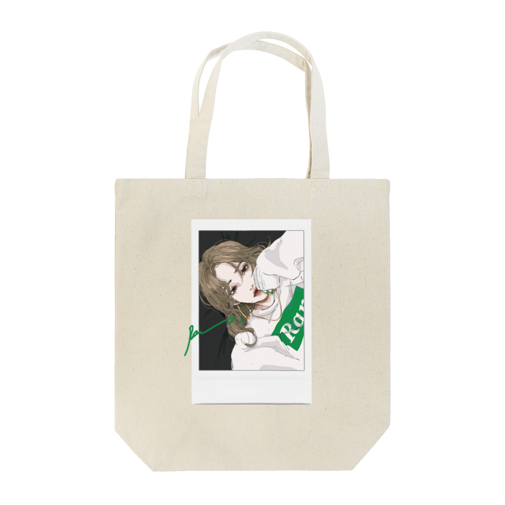Ran.のpersistent love【green】 Tote Bag
