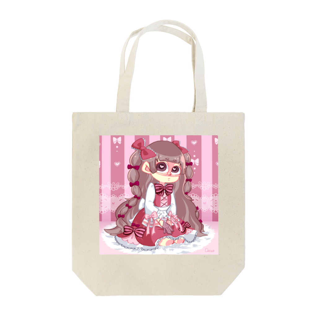 Cocohashop*のロリータ×カートゥーン Tote Bag