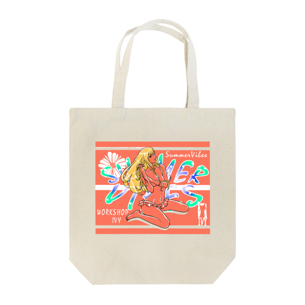 WorkShop IVYのSummerVibes Tote Bag