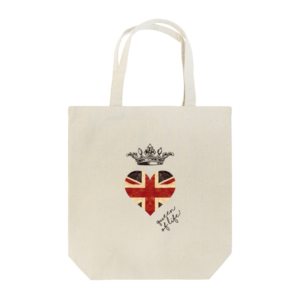 izumixxx_crownのcrownxxx_UKハート Tote Bag