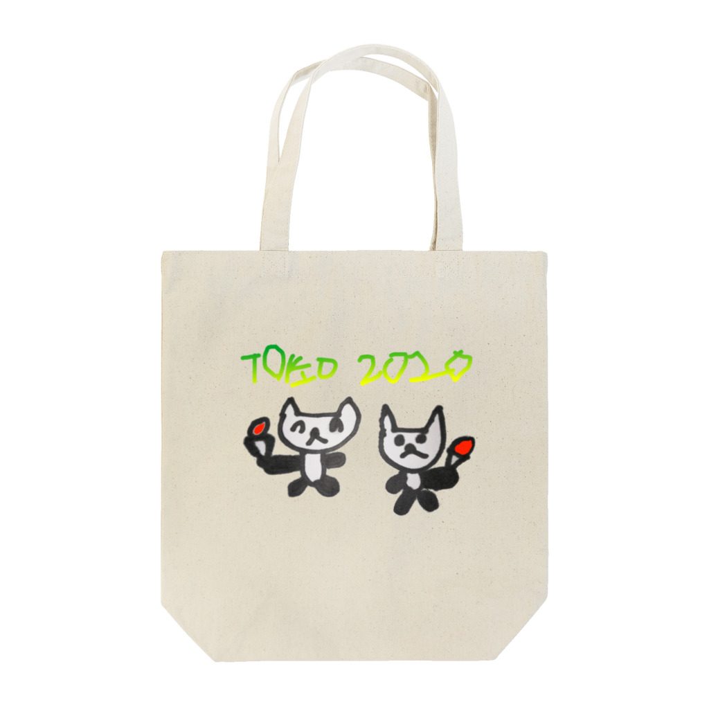 あんてぃーくどーるの聖火ランにゃー Tote Bag