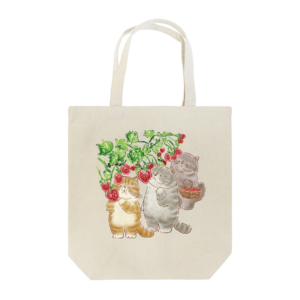 coeur.yu（クードットユー）のいちご狩り① Tote Bag