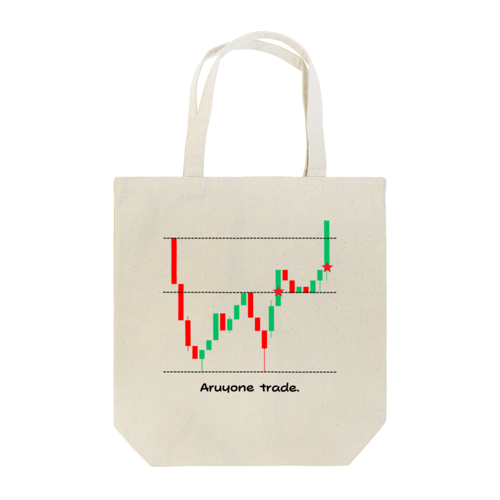 aruyoneのダブルボトム Tote Bag