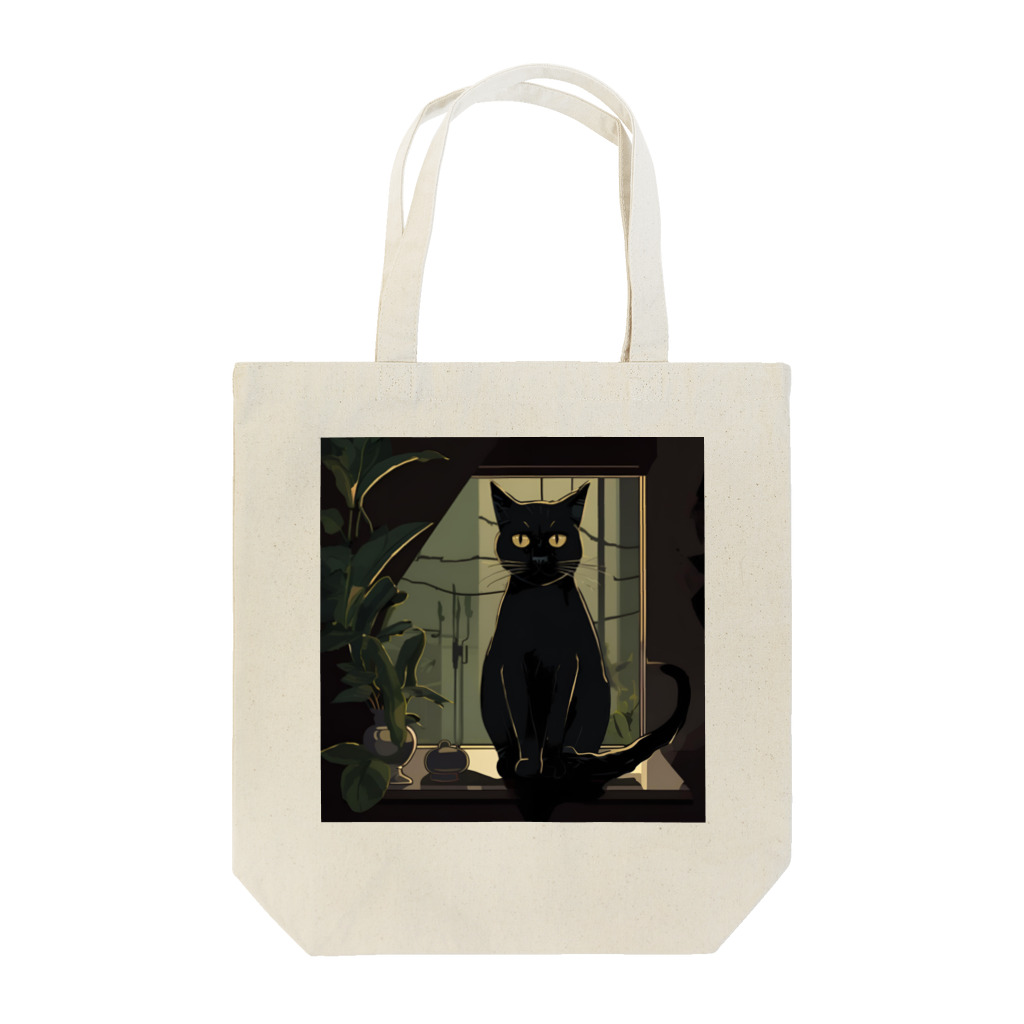 8890の黒猫 Tote Bag