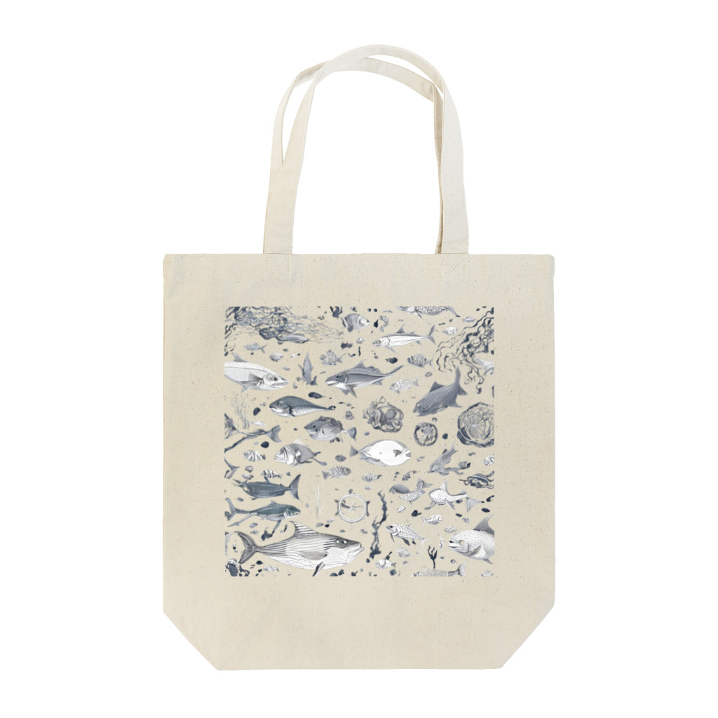 8890の深海 Tote Bag