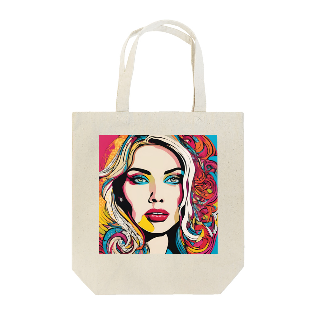 8890のポップアート Tote Bag