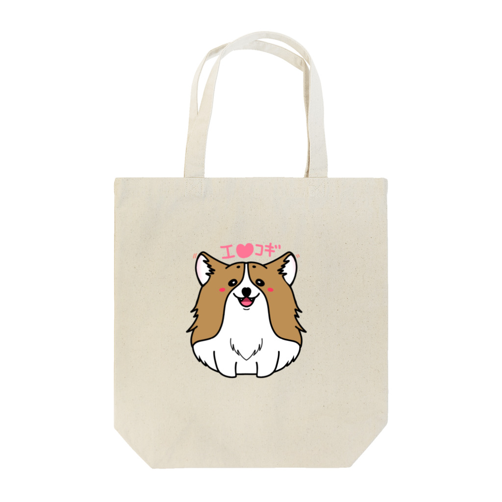 I❤CorgiのI❤コギ Tote Bag