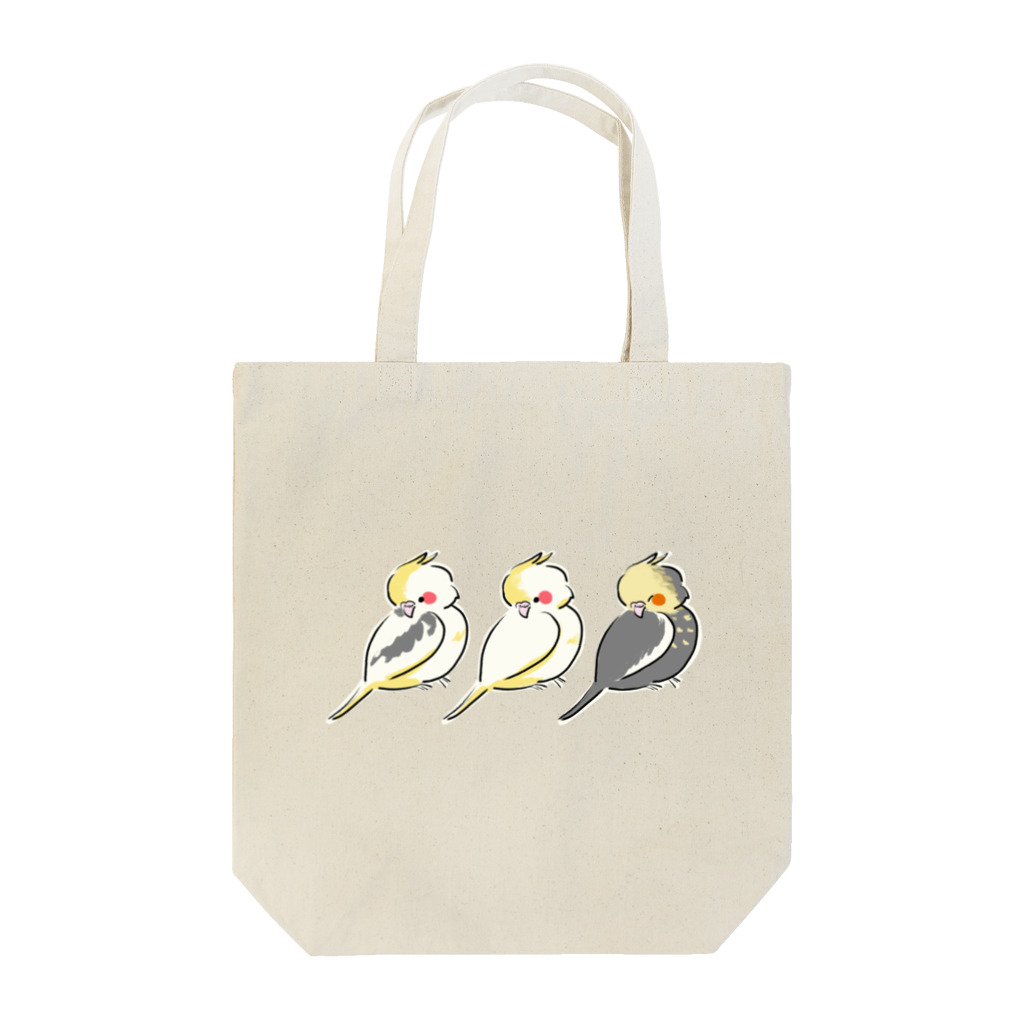 inkono shimobeのオカメ3姉弟 Tote Bag