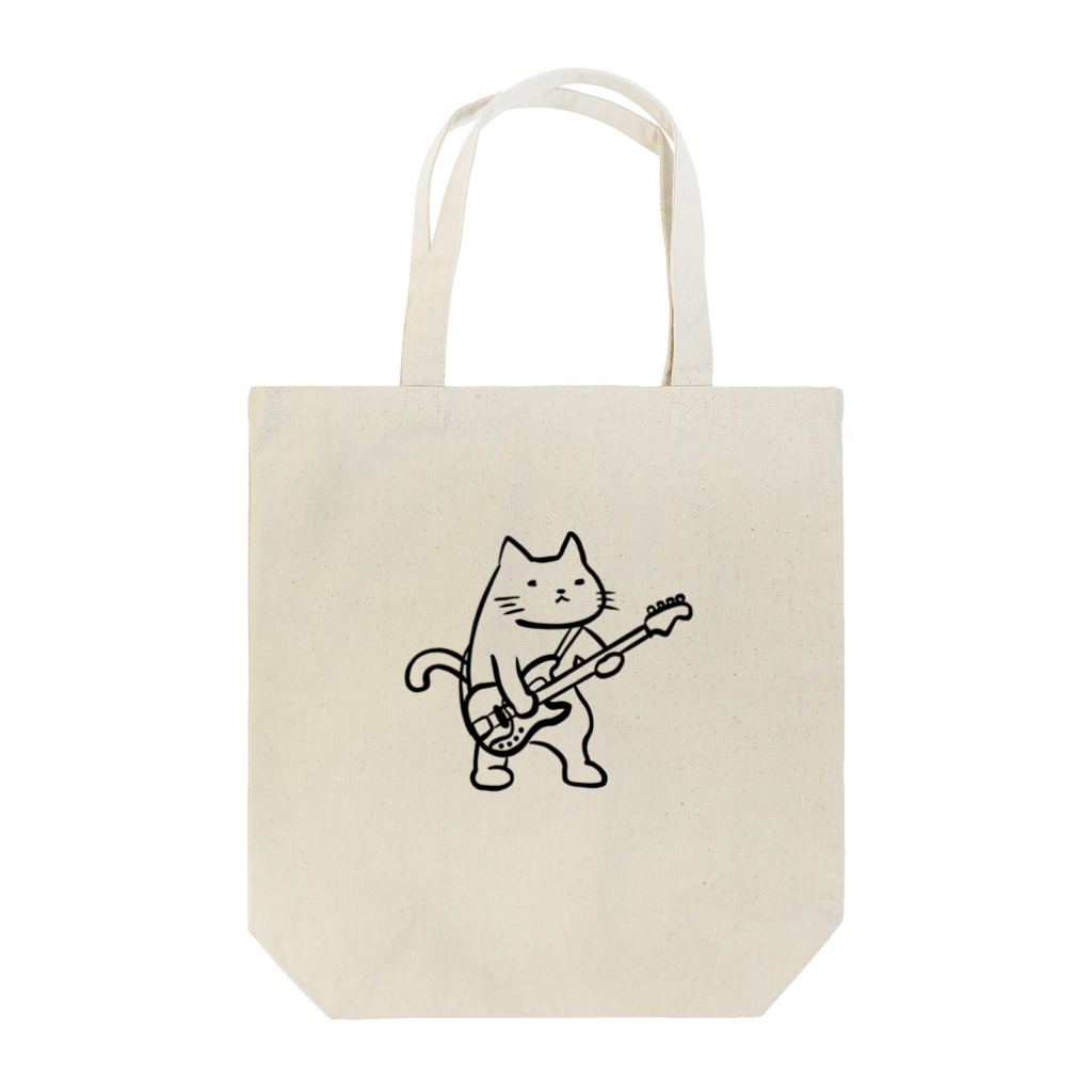 ミケタマのBass_Cat Tote Bag