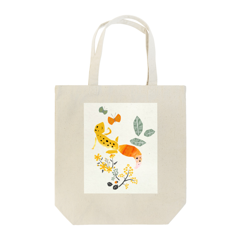 うさみ あやかのヒョウモントカゲモドキ Tote Bag