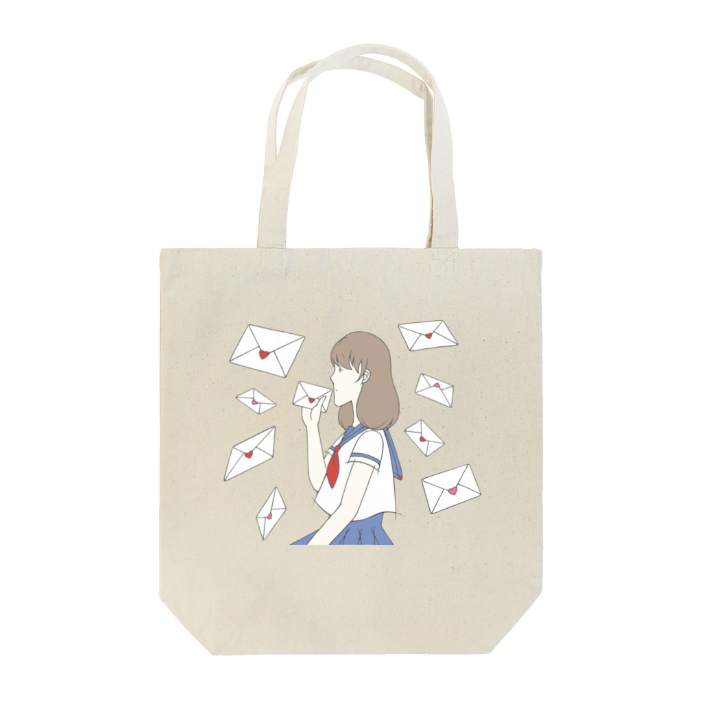 ぱあるとりぼんのラブレター from M Tote Bag