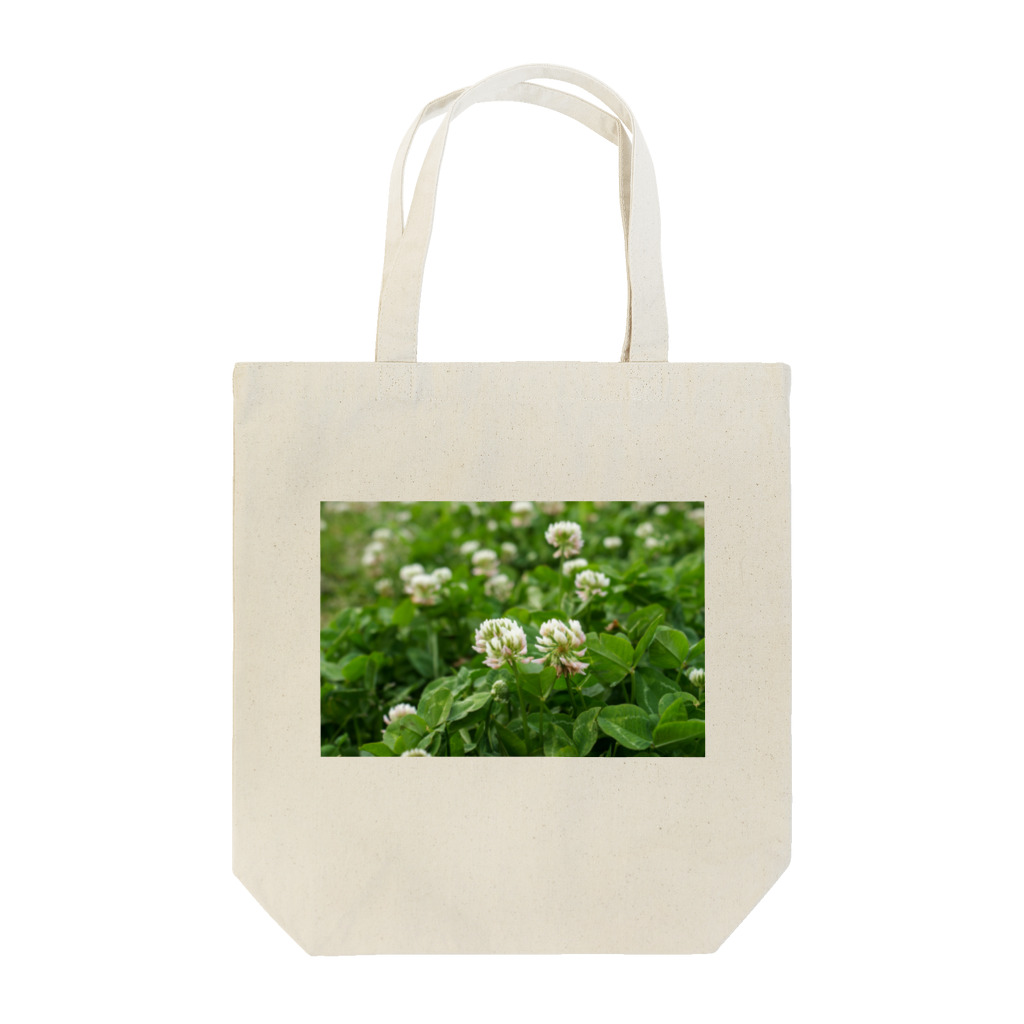 黒豹の幸せを運ぶお花 Tote Bag