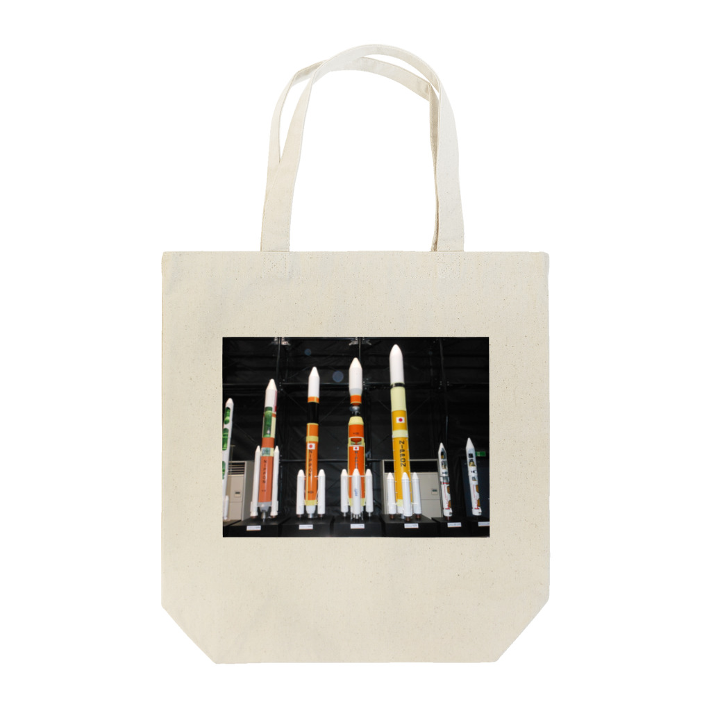 EijiPonのロケット Tote Bag