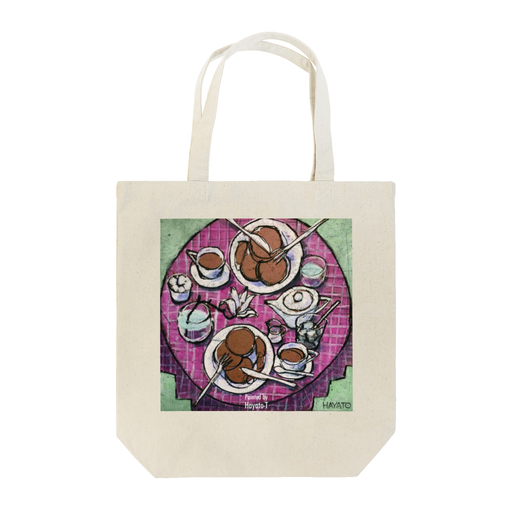 HAYATO-TのEarly spring lunch Tote Bag