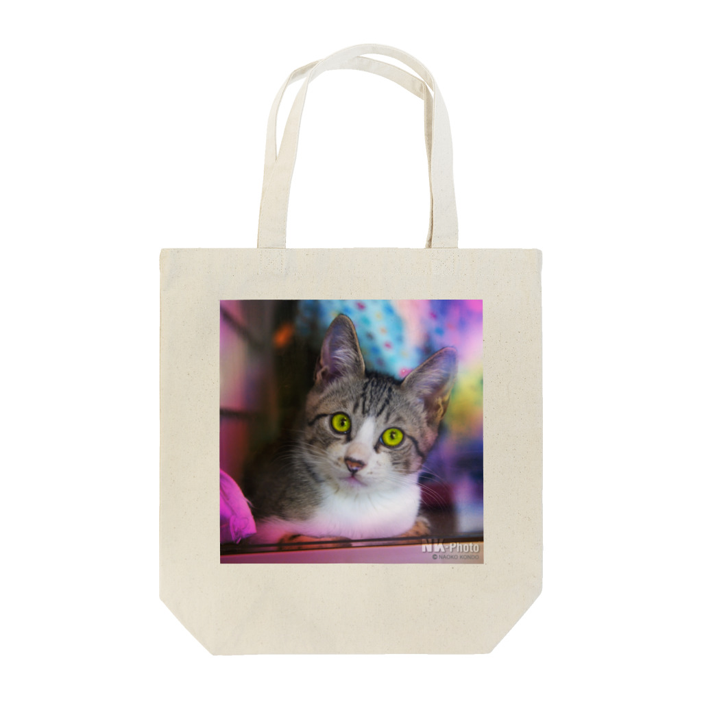 NK−Photoのピンキーにゃんこ Tote Bag