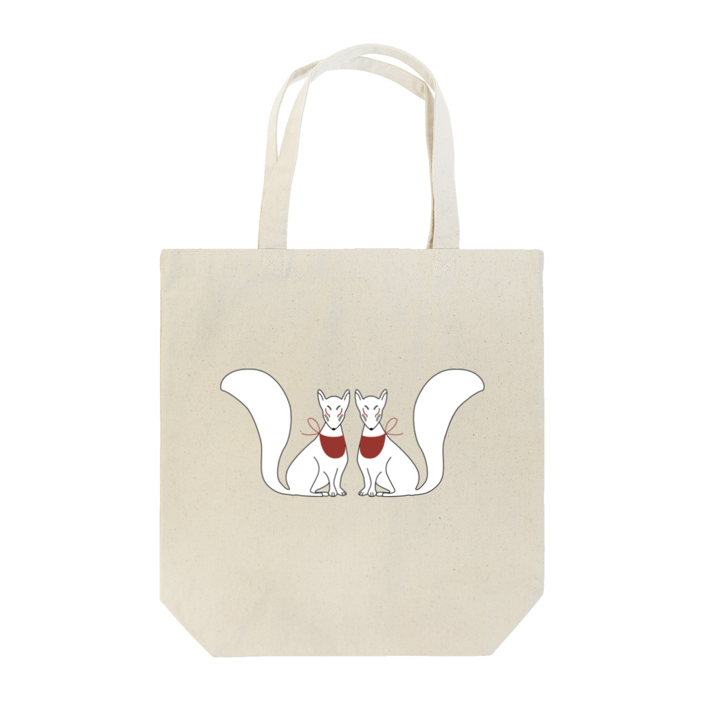 Amiの御札狐 Tote Bag