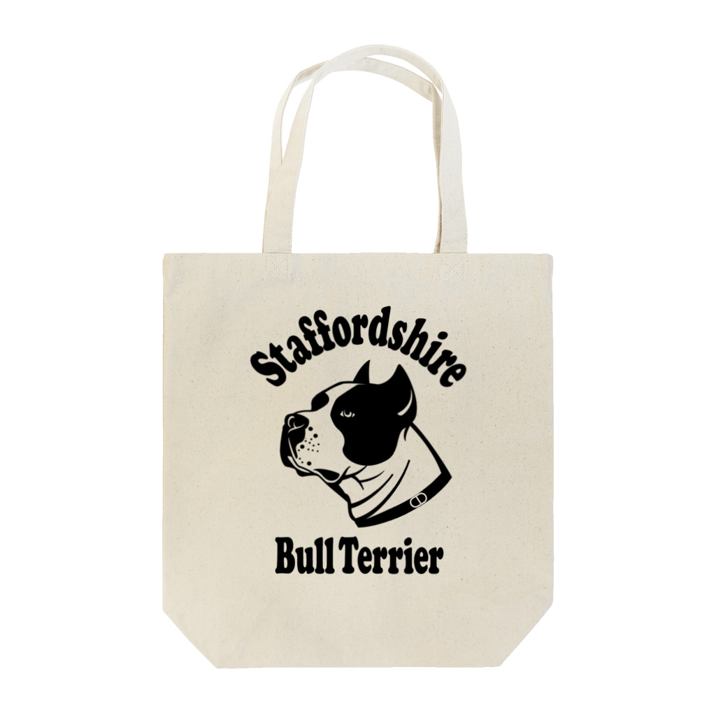 DRIPPEDのStaffordshire Bull Terrier / スタッフォードシャー・ブルテリア トートバッグ