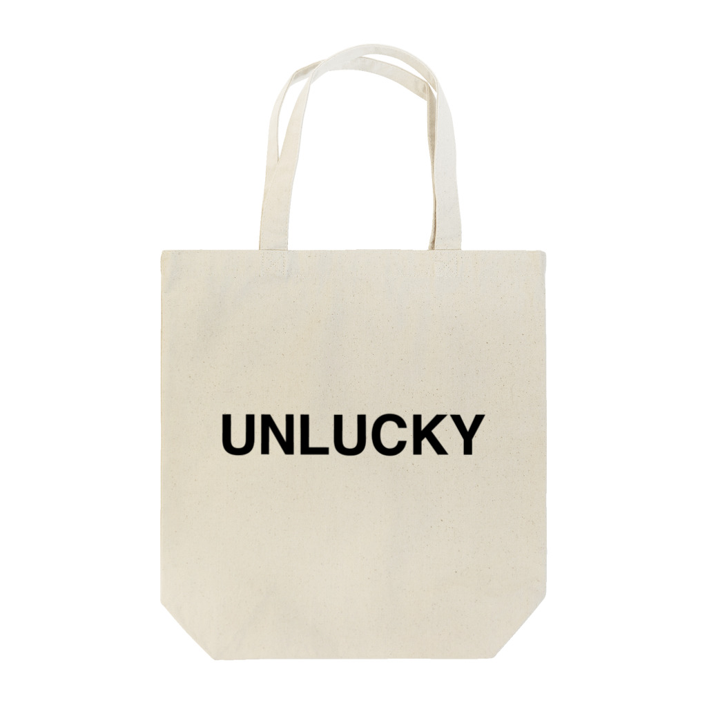 TOKYO LOGOSHOP 東京ロゴショップのUNLUCKY-アンラッキー- トートバッグ