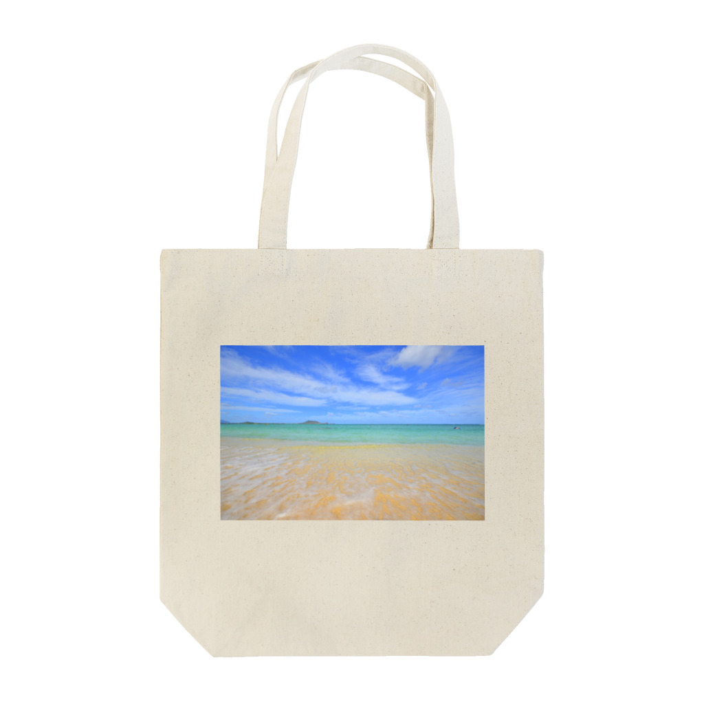 アロハスタイルハワイのラニカイビーチ Tote Bag