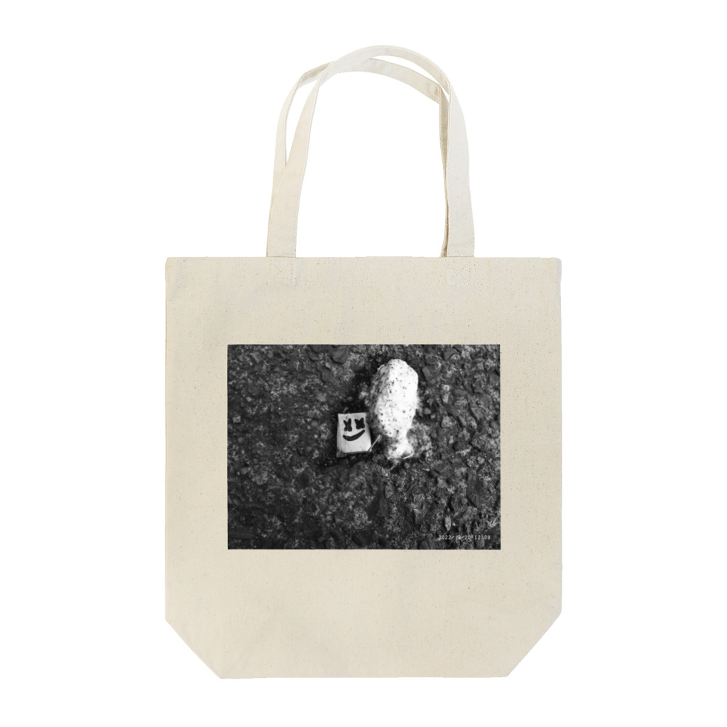 H.Oのマシュメロ路上にゲリラ出現 Tote Bag