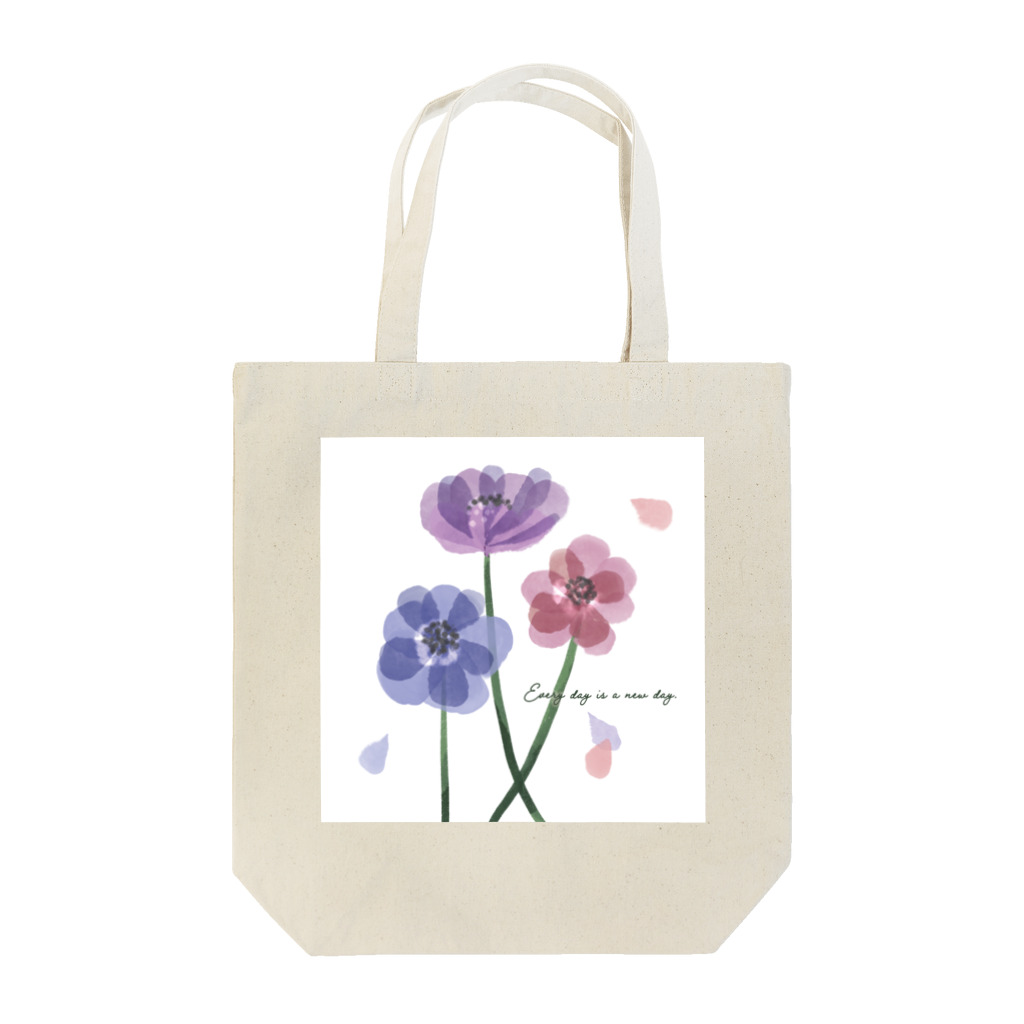 akitonの春をまとう・anemone Tote Bag