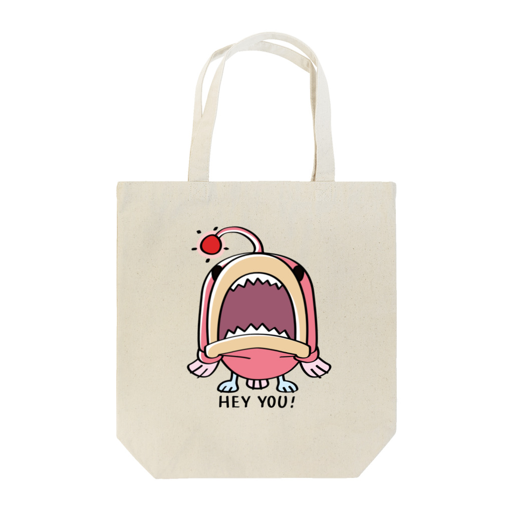 イラスト MONYAAT の海の底のあんこ姫*HEY YOU!*A Tote Bag