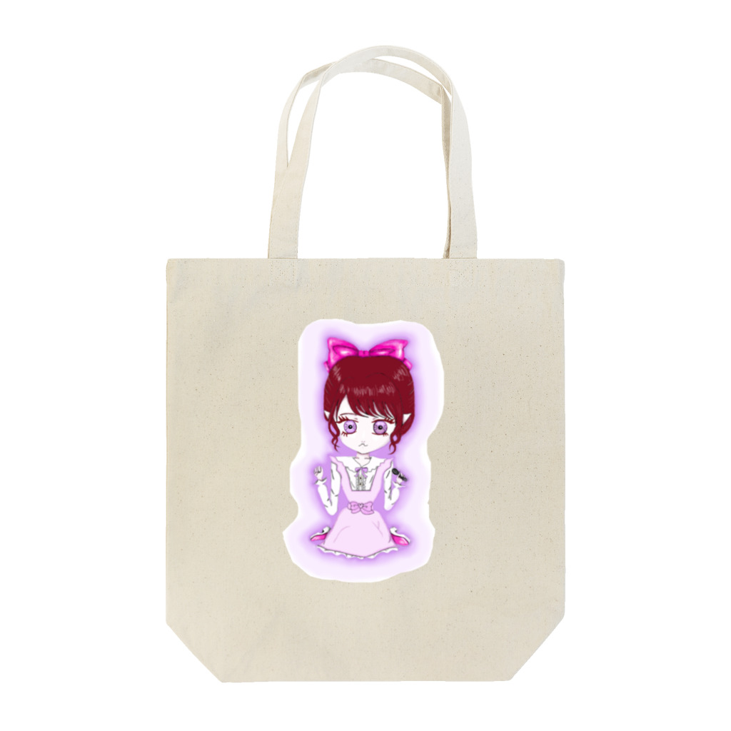 妖怪 水姫城-Yokai.Mizukijyo-ฅ^ơωơ^ฅ♡の🎀👻ネコちゃんฅ^ơωơ^ฅ♡ Tote Bag