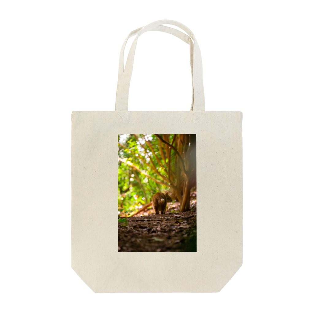 猫写真家「むに」のアトリエの森ねこ トートバッグ