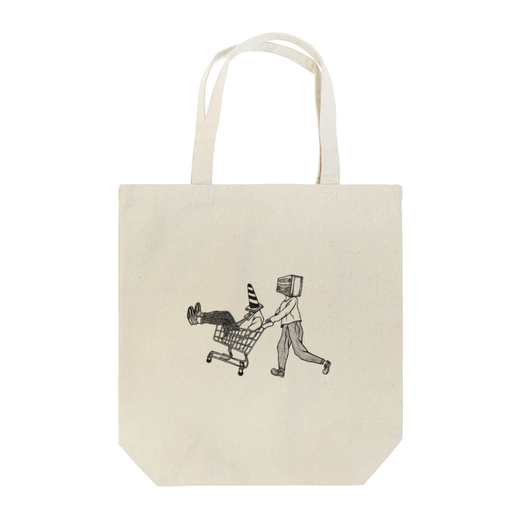 黒メガネのアトリエ(KuromeganesAtlier)の『Suturday』 Tote Bag