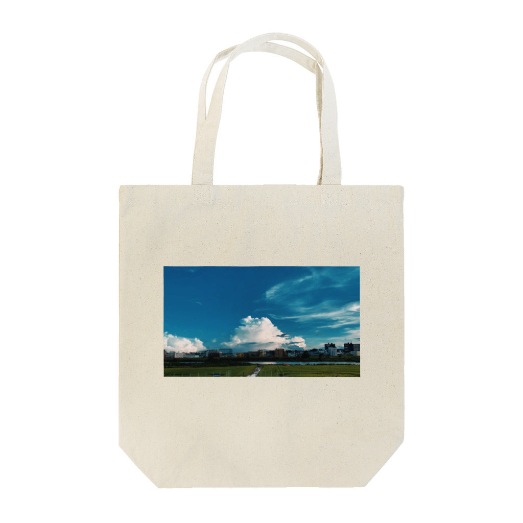 お店をお見せ。のどう見ても夏だね。 Tote Bag