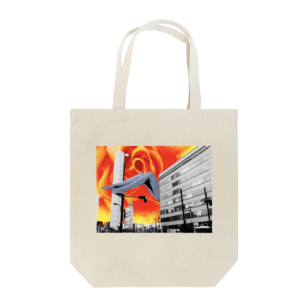 虫野十九のコラージュ屋さんのそのあと Tote Bag