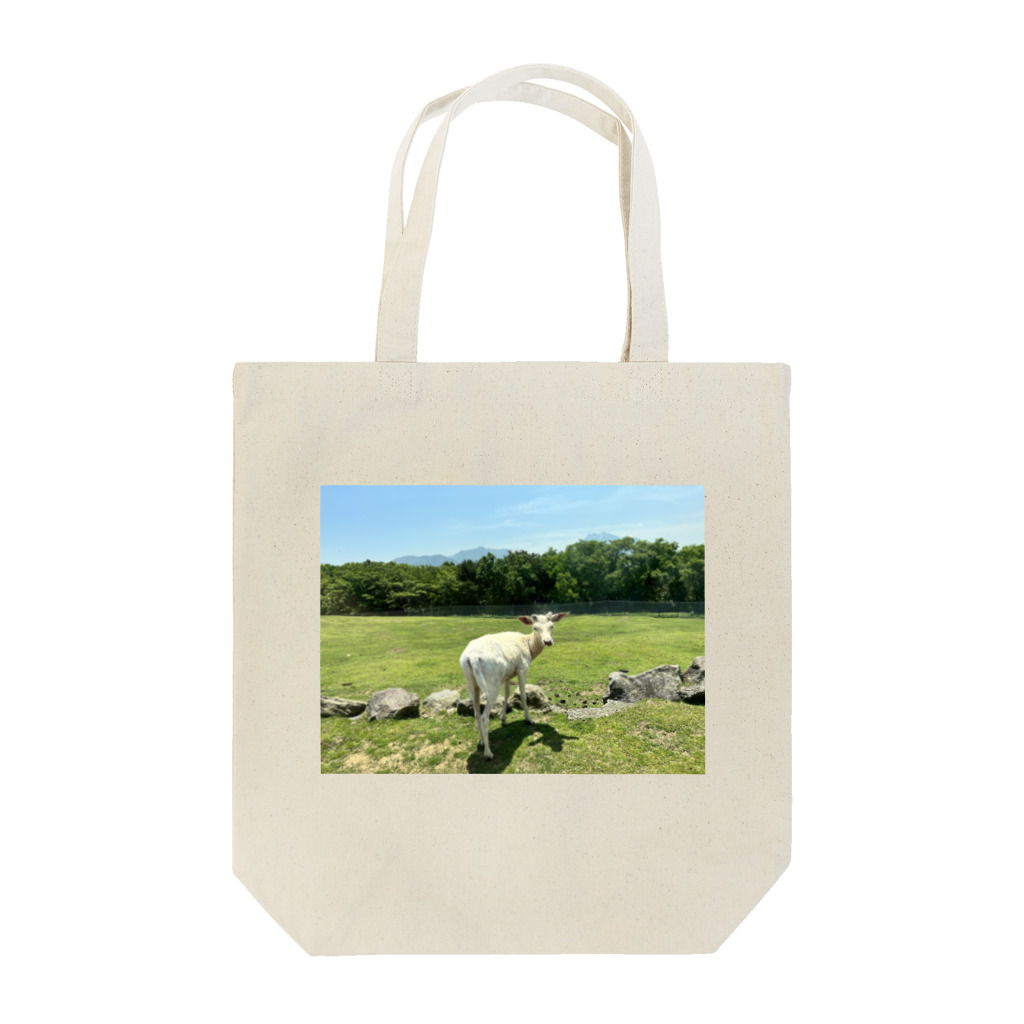 yu-kurisのヤギさん Tote Bag