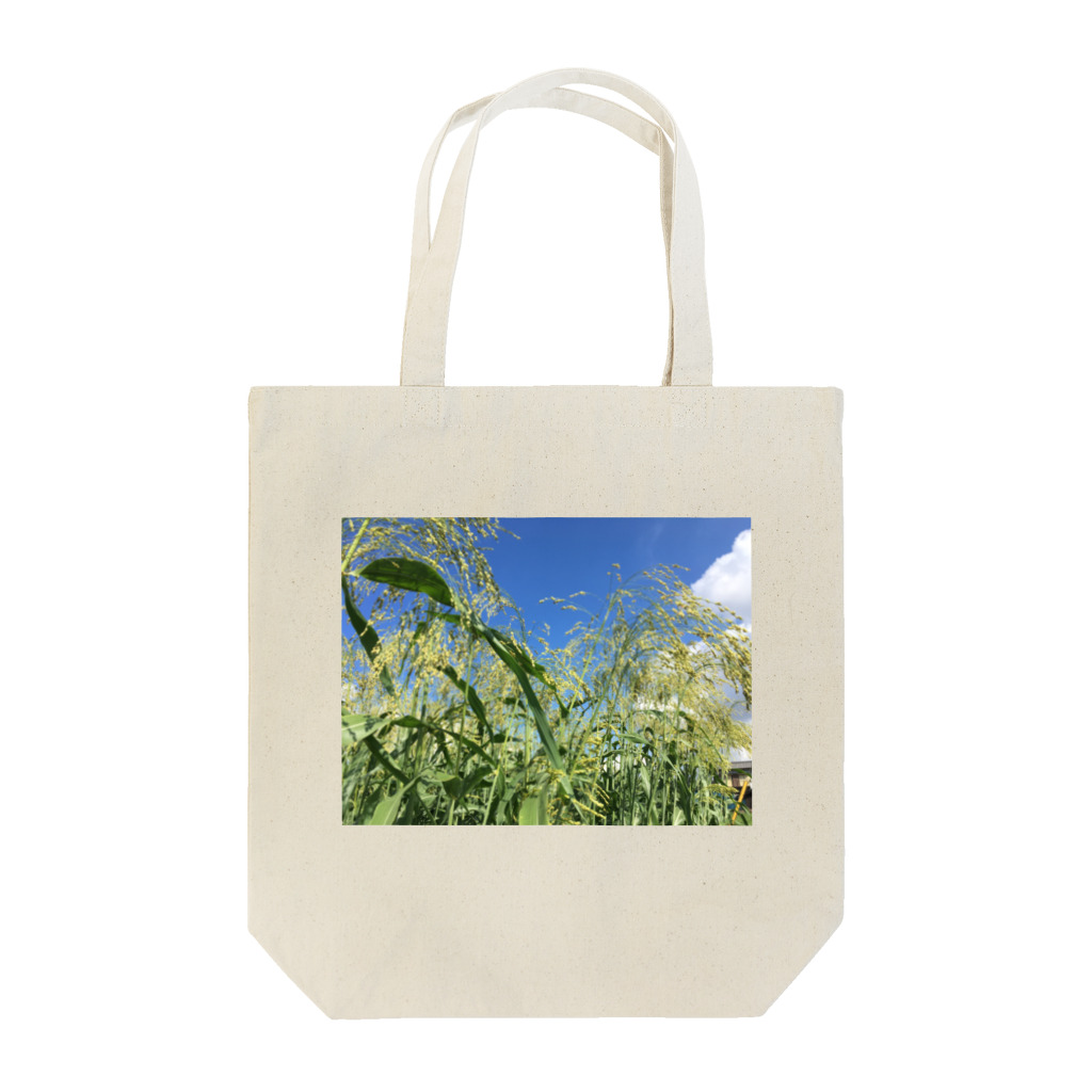 手作りのほうきのホウキモロコシ Tote Bag